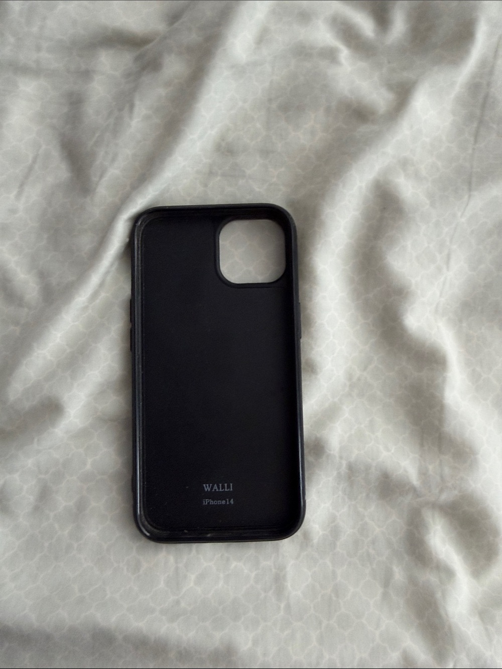Wallis Black iPhone 14 Case Slim Protective Cover